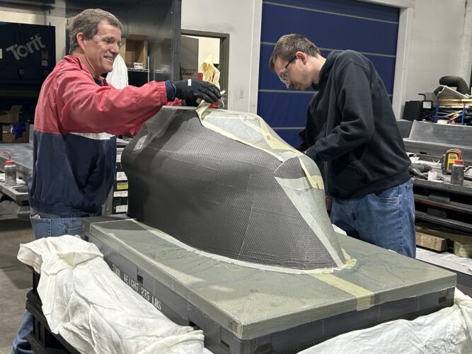 Touchstone Advanced Composites Partnering In Building 'Next Generation' Aircraft